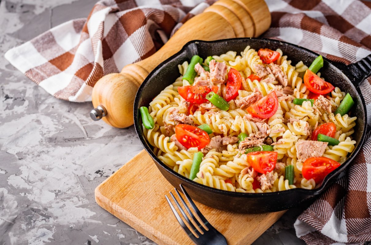 Kolorowy obiad z prostych składników